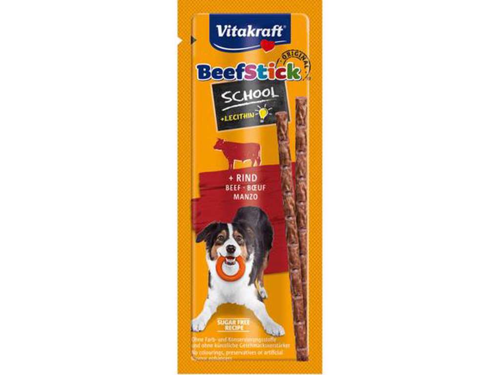 Billede af Vitakraft - Vitakraft Beef stick School Oksekød 20g - Dog Treats