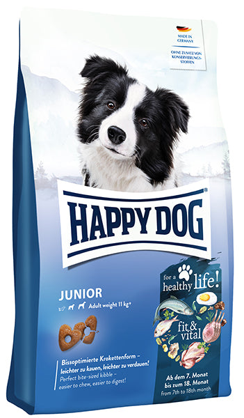 Billede af Happy dog og Cat - Happy Dog Supreme fit & vital Junior 10 kg Hvalpefoder - Dog Food