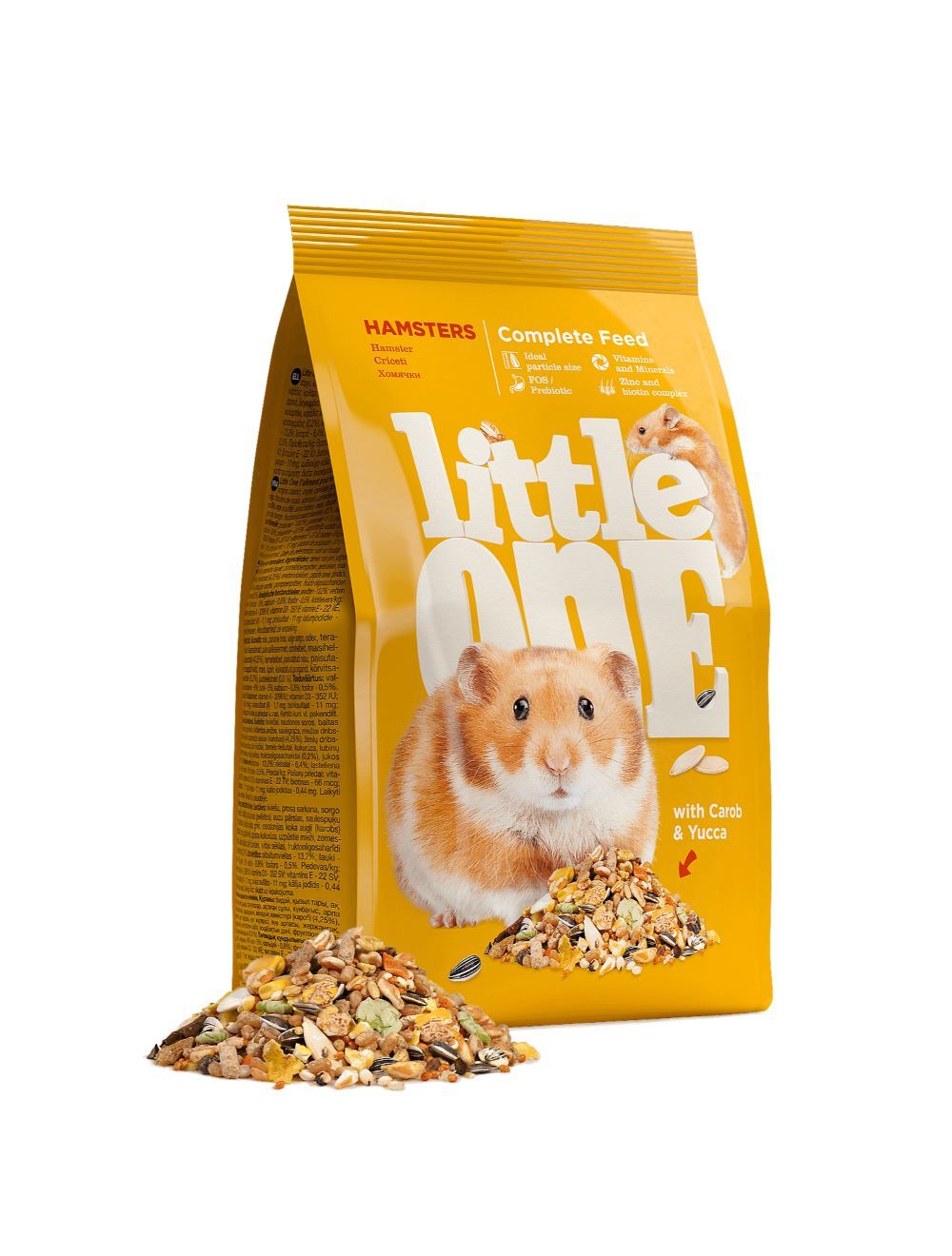 Se Little One Muesli Hamster, 900 g Gnaverfoder hos Petpower.dk