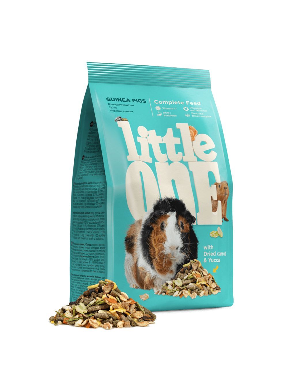 Se Little One Muesli Marsvin, 2,3 kg Gnaverfoder hos Petpower.dk