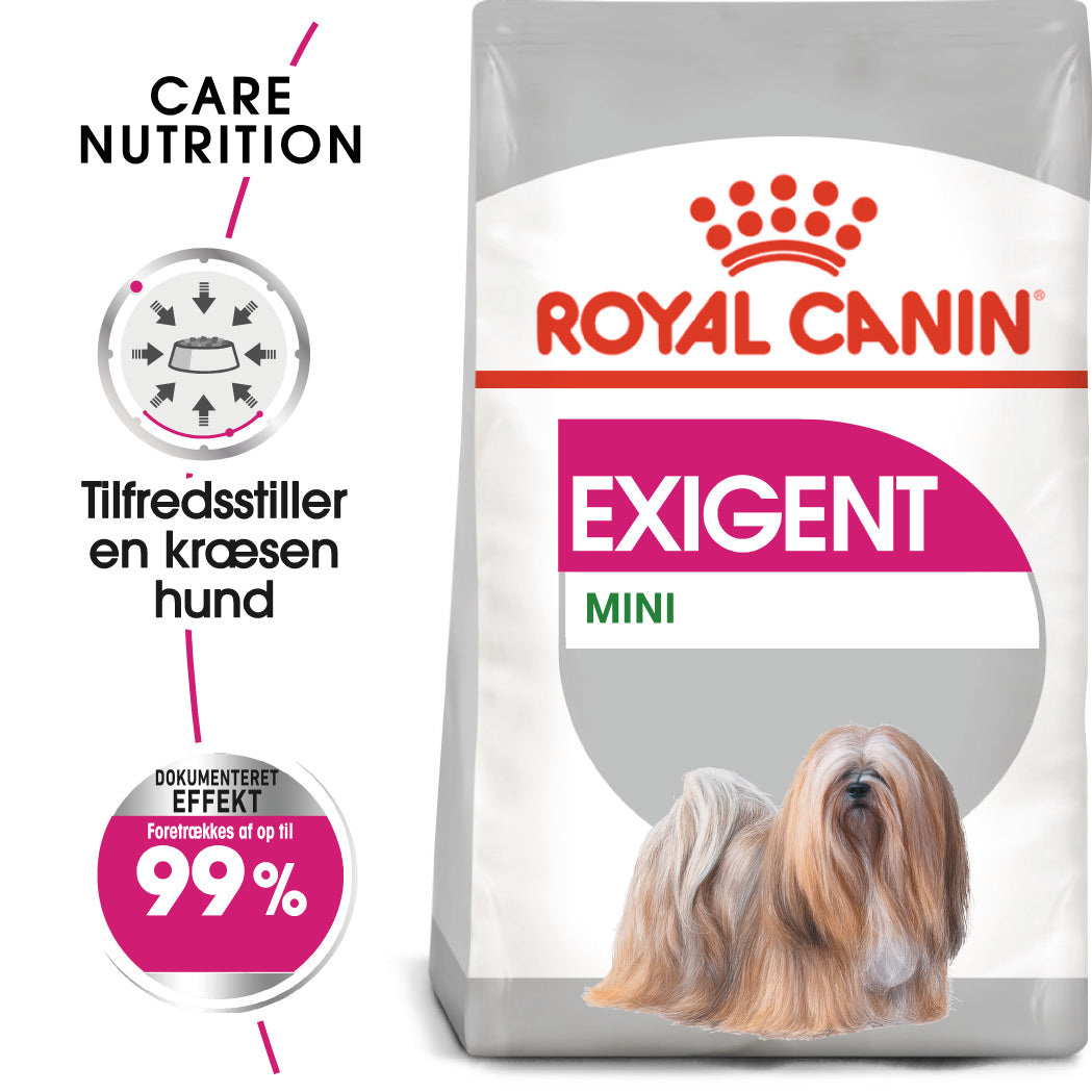 Billede af Royal Canin Exigent Mini Adult 1kg, til hunde 0-10kg