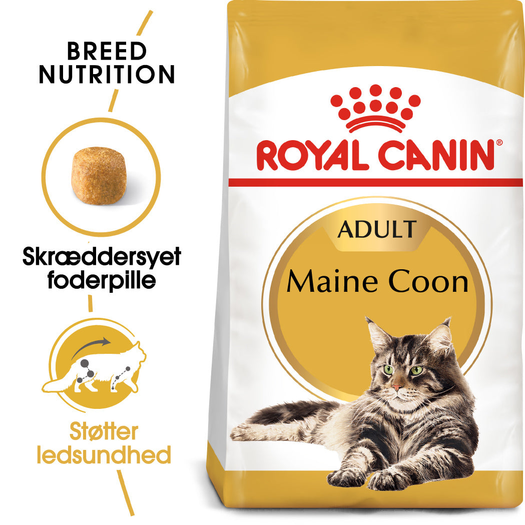 Billede af Royal Canin Maine Coon Adult Tørfoder til kat 10kg hos Petpower.dk