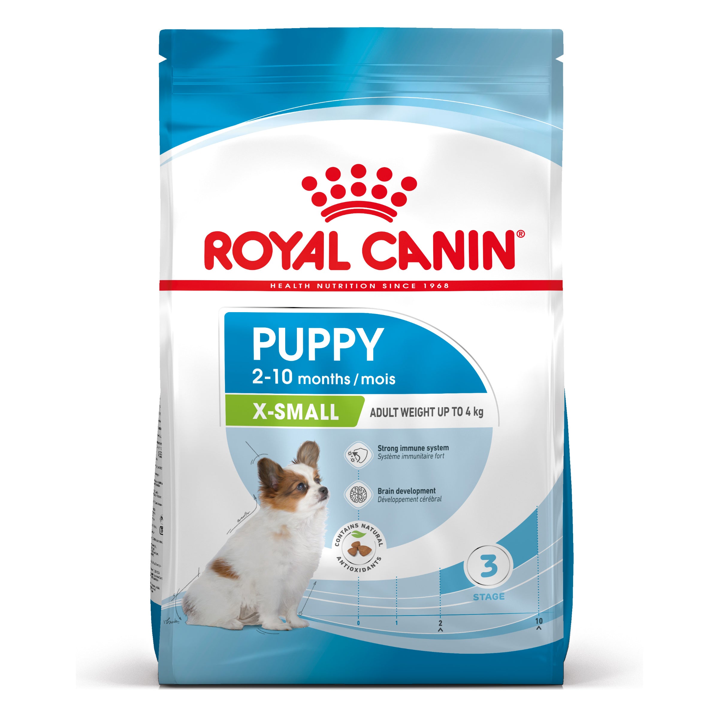 Billede af Royal Canin X-Small Puppy 1,5kg, voksenvægt 0-4kg