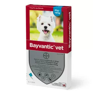 Billede af Bayvantic vet til hund 4-10kg loppe/flåtmiddel