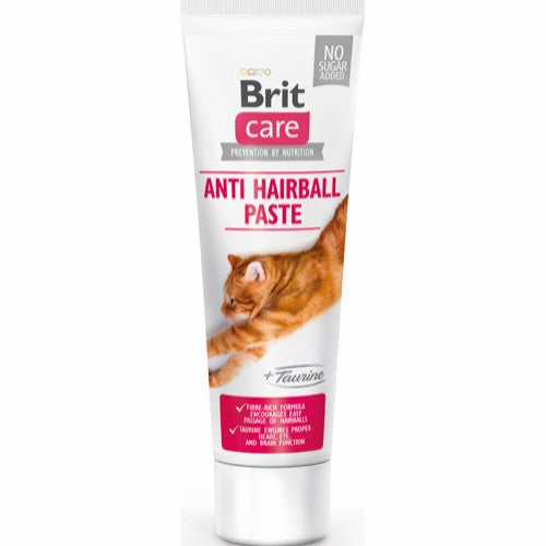 Se Brit Care Anti Hairball Paste hos Petpower.dk