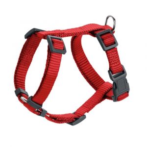 Se Meldgaard - Hunter london h-nylon sele, rød, hundesele - XXS/XS - Pet Collars & Harnesses hos Petpower.dk