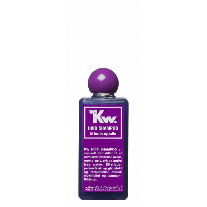 Se KW - KW hvid shampoo - 200 ml - Pet Shampoo & Conditioner hos Petpower.dk