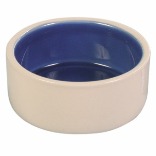 Billede af Keramikskål blå/grå vand/madskål