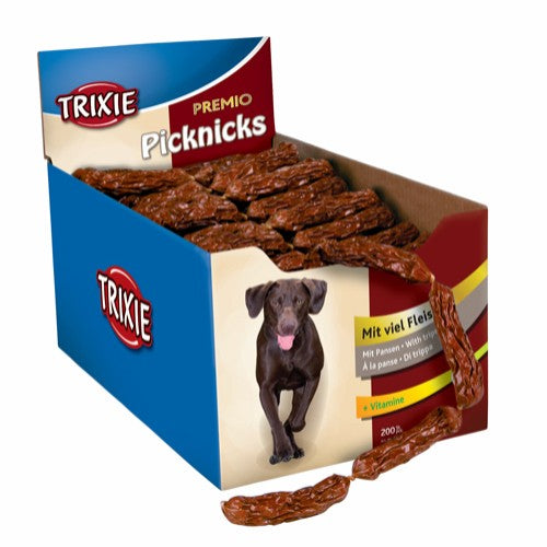 Billede af Eldorado - Trixie Tørret Kallun Pølse 8g - Dog Treats