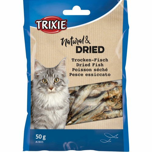 Eldorado  - Trixie tørrede ansjoser 50g kattegodbidder - Cat Treats