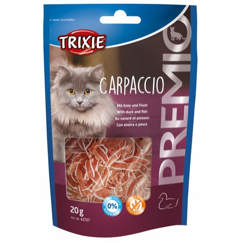 Billede af Eldorado - Trixie Premio Katte Snack Godbidder Carpaccio - Med And og Fisk - Cat Treats