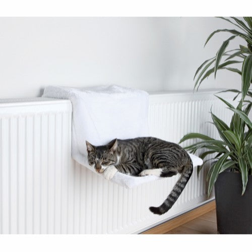 Se Eldorado - Trixie radiatorhængekøje de luxe 45x24x31cm hvid hos Petpower.dk