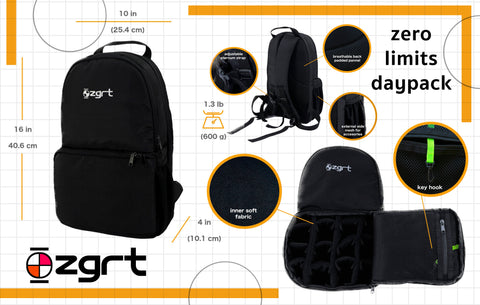 Zero Limits Daypack by ZGRT!