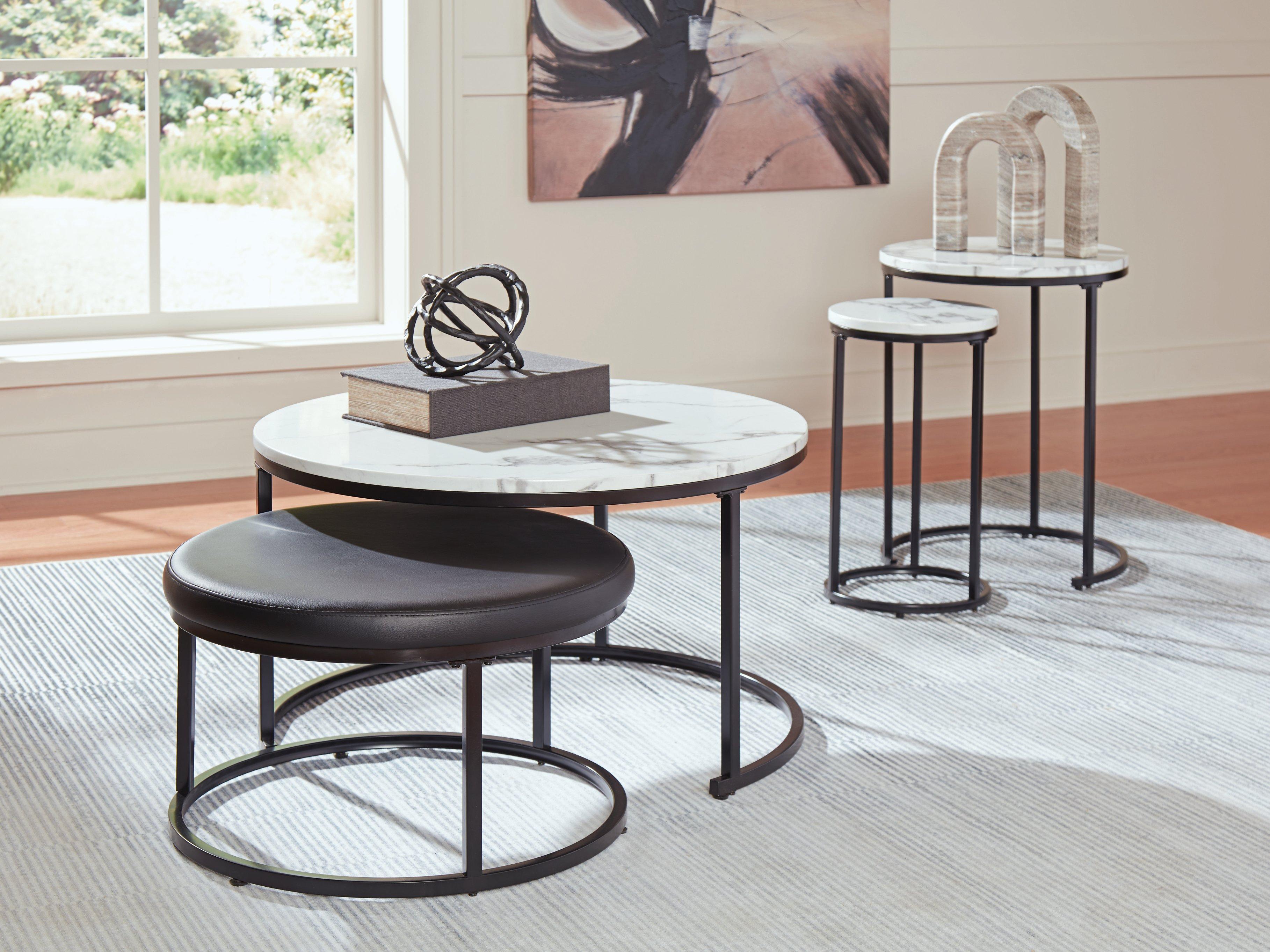 Jusmour 4-Piece Table Set