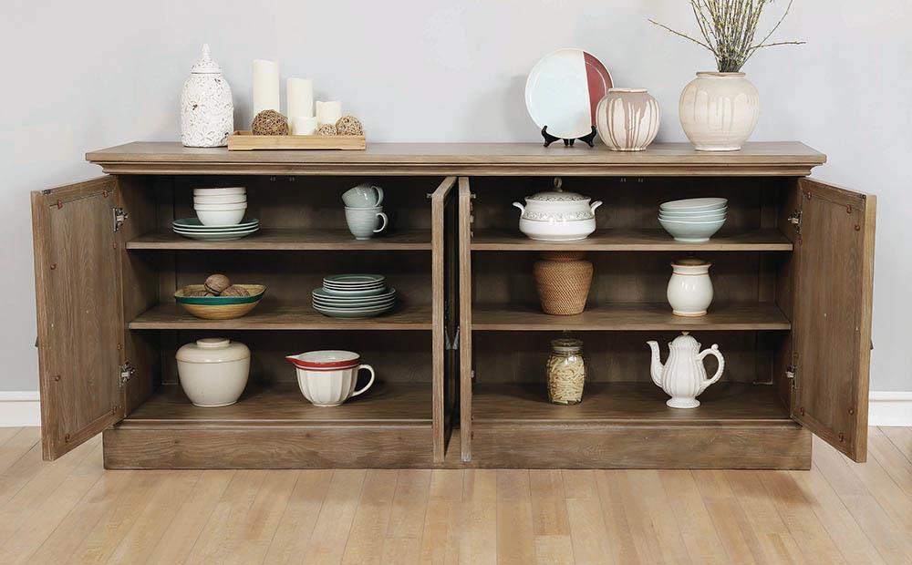 Barley Brown 4-door Server from Brockway