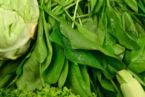 green leaf vegetables