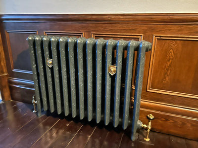 Art Nouveau cast iron radiator