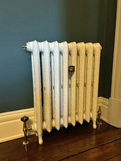 Art Nouveau cast iron radiator