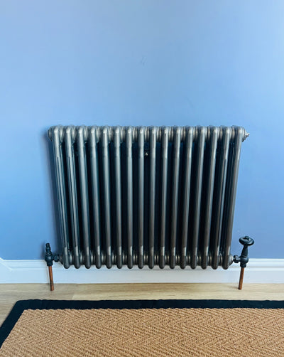 Bare Metal Lacquer Column Radiator