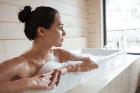 self-care bathing