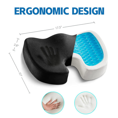 The Zen Pillow Lab - Zen Comfort Gel Seat Cushion