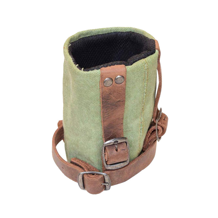 leather bike cup holder