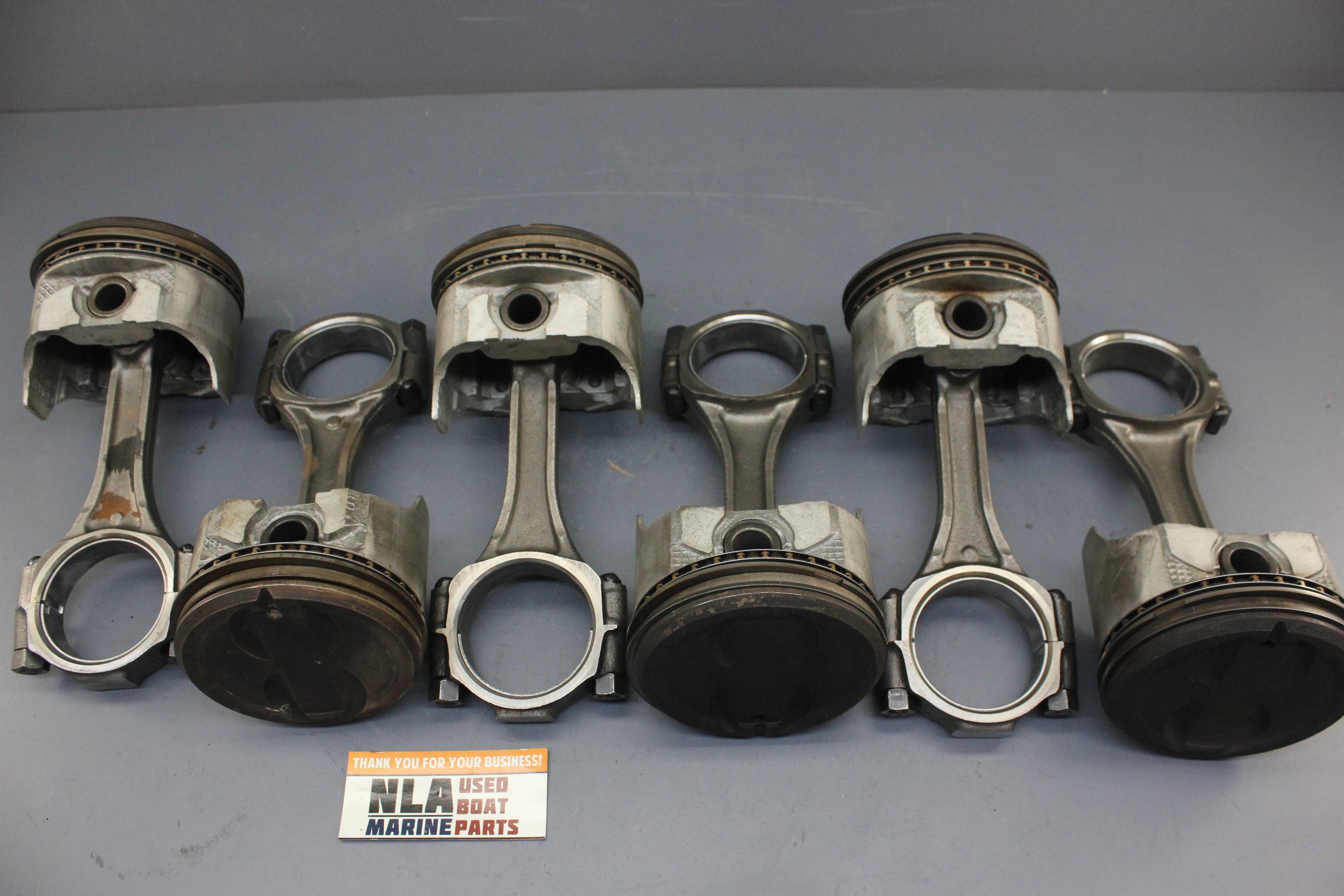 OMC Cobra 4.3L V6 GM 14075651 Piston Connecting Rods 262 Volvo Penta MerCruiser