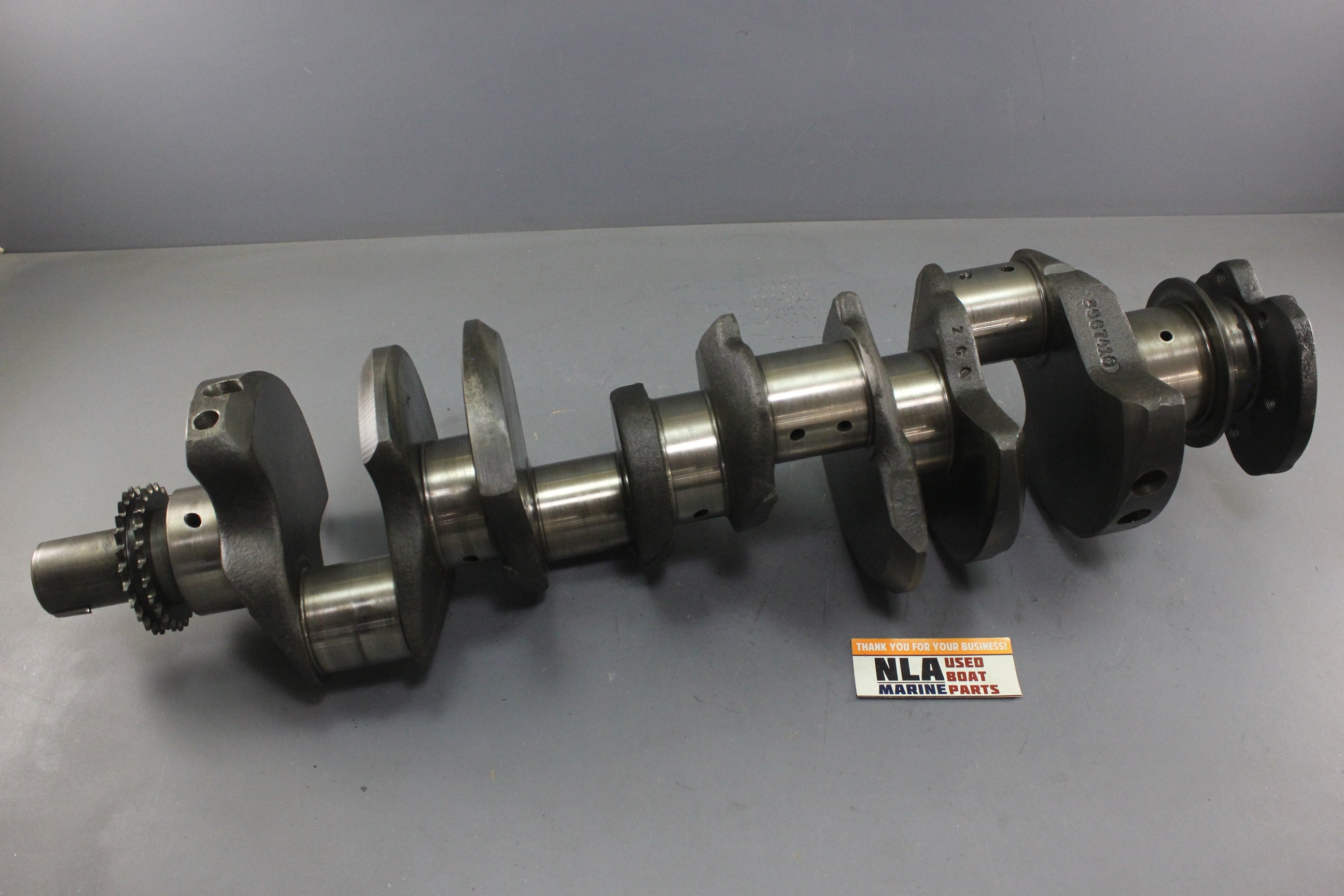 GM 3967416 Chevy Crankshaft V8 454 7.4L BBC Forged Later Version Full Number