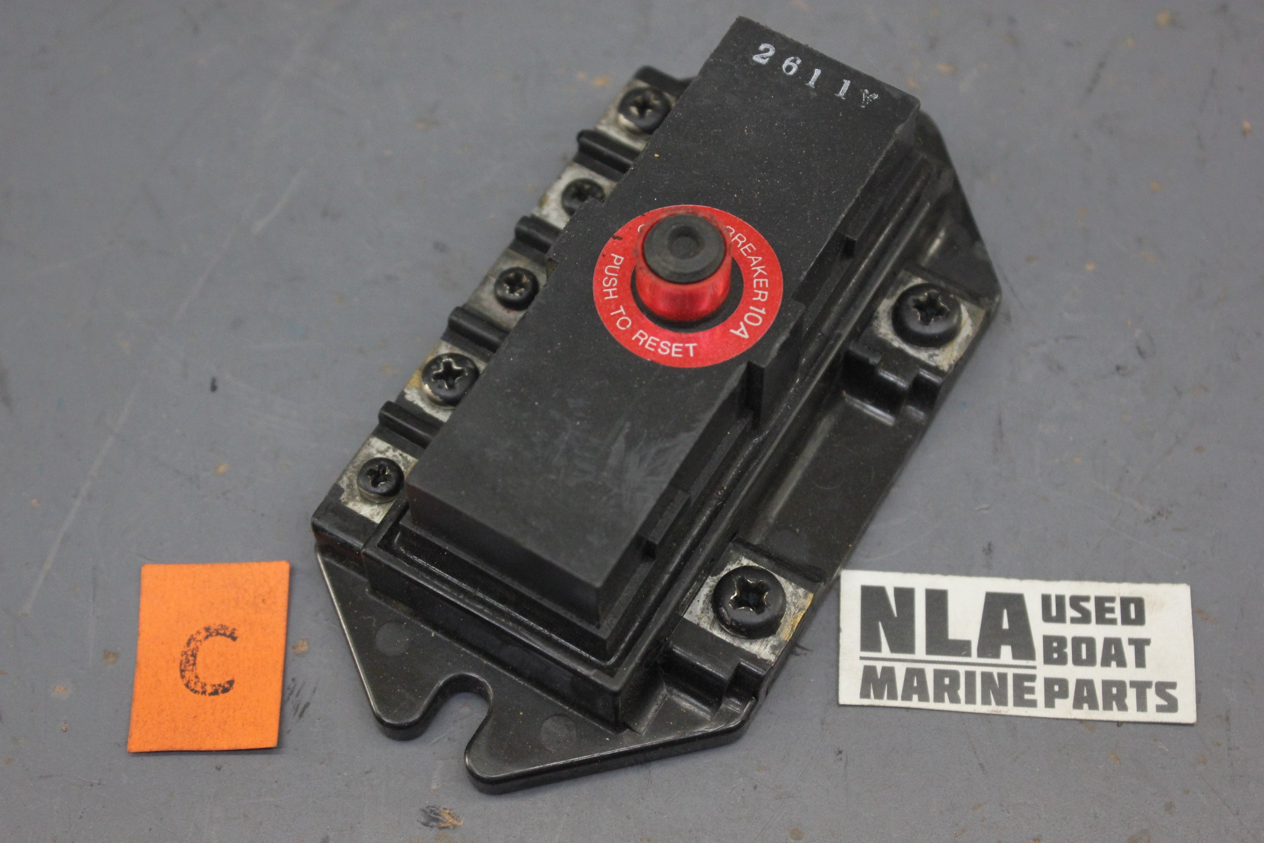 OMC 0986281 3853946 Volvo Penta Power Trim Pump Motor Circuit Breaker Assembly