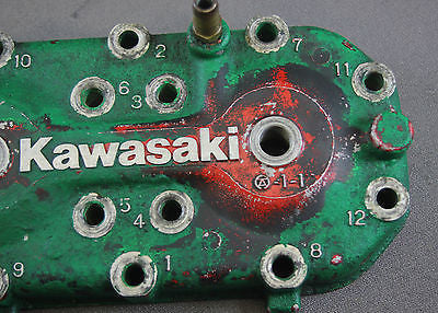 Kawasaki Jet Ski Mate Cylinder Head Powerhead Crankcase Cover PWC 1989-95? 650?