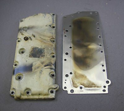 Mercury Outboard 1963 50hp 500 4cyl Water Jacket Manifold Cylinder Cover Plate