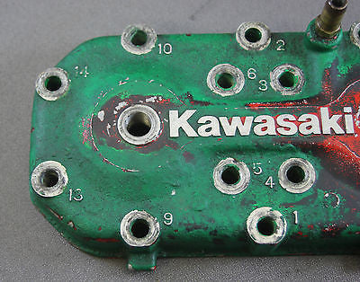 Kawasaki Jet Ski Mate Cylinder Head Powerhead Crankcase Cover PWC 1989-95? 650?