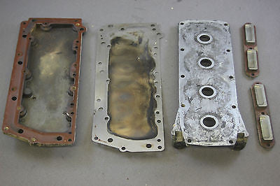 Mercury Outboard 1963 50hp 500 4cyl Water Jacket Manifold Cylinder Cover Plate