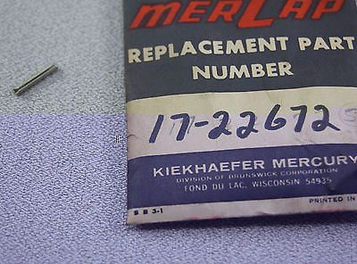 Mercury Kiekhaefer Outboard 17-22672 Carburetor Valve Knob Roll Pin KF5 MK 5 & 7