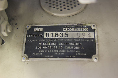 ted williams outboard serial numbers