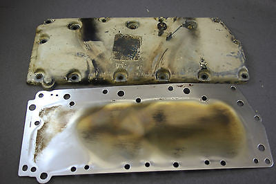 Mercury Outboard 1963 50hp 500 4cyl Water Jacket Manifold Cylinder Cover Plate