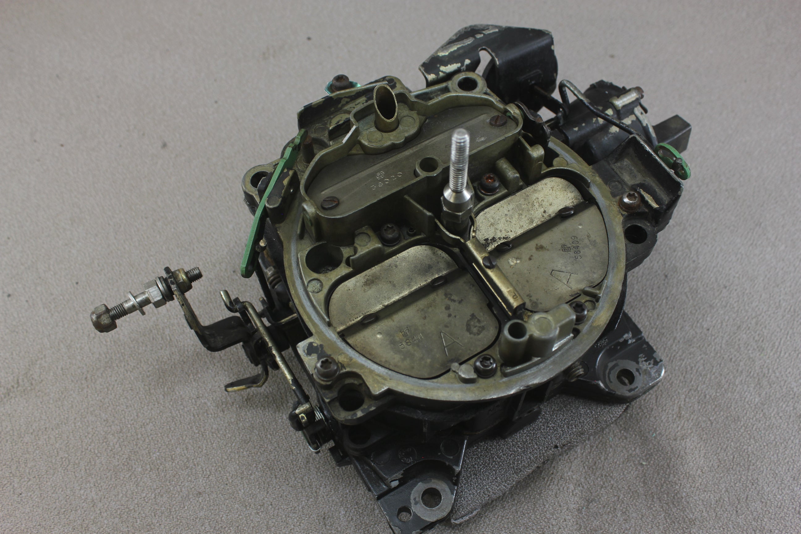 MerCruiser 1347-9142A2 1347-8460A3 4-BBL Carburetor Carb 488 180hp 190hp 3.7LX