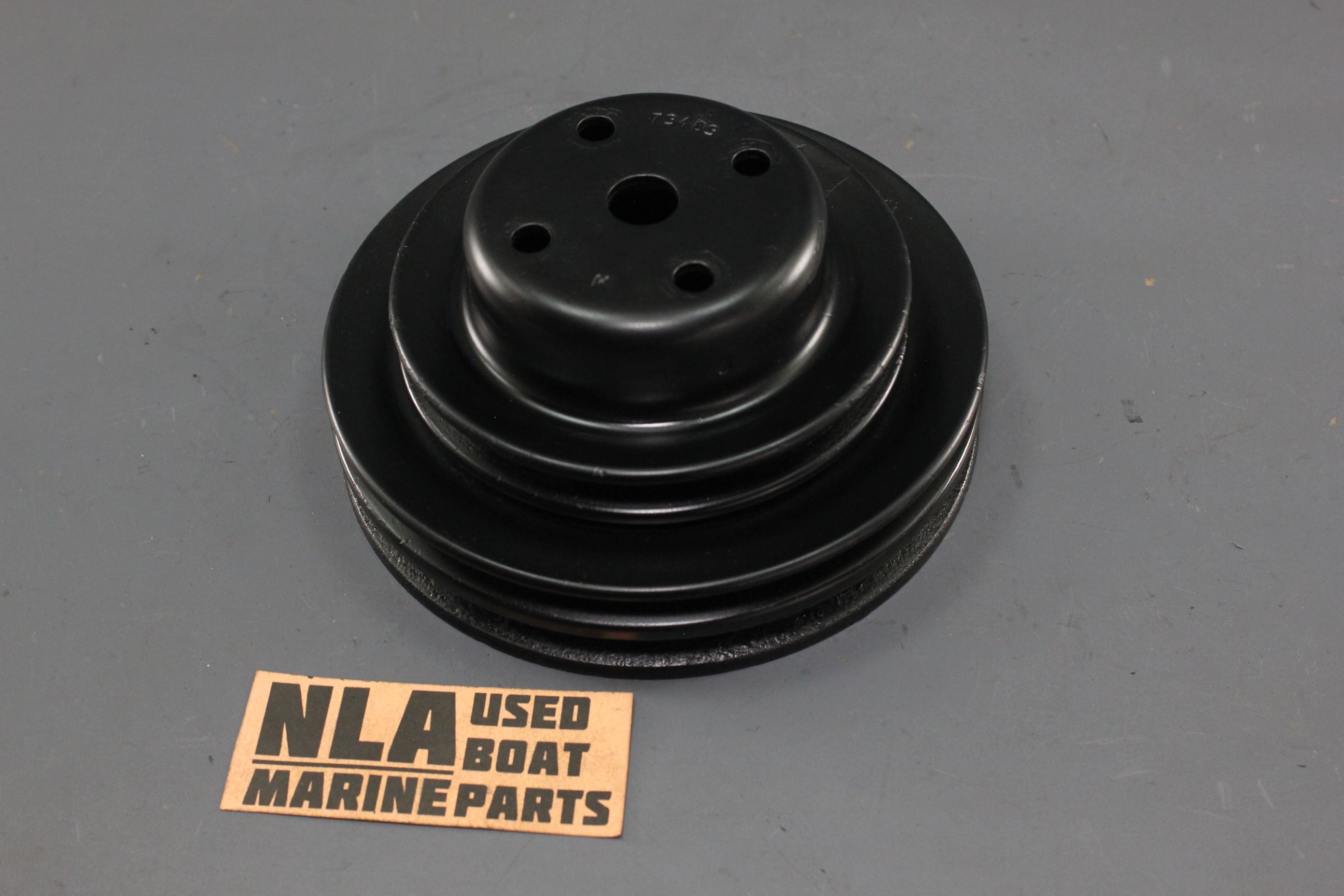 MerCruiser 73483T Water Pump Pulley 3-Groove 120hp 140hp Power Steering Models