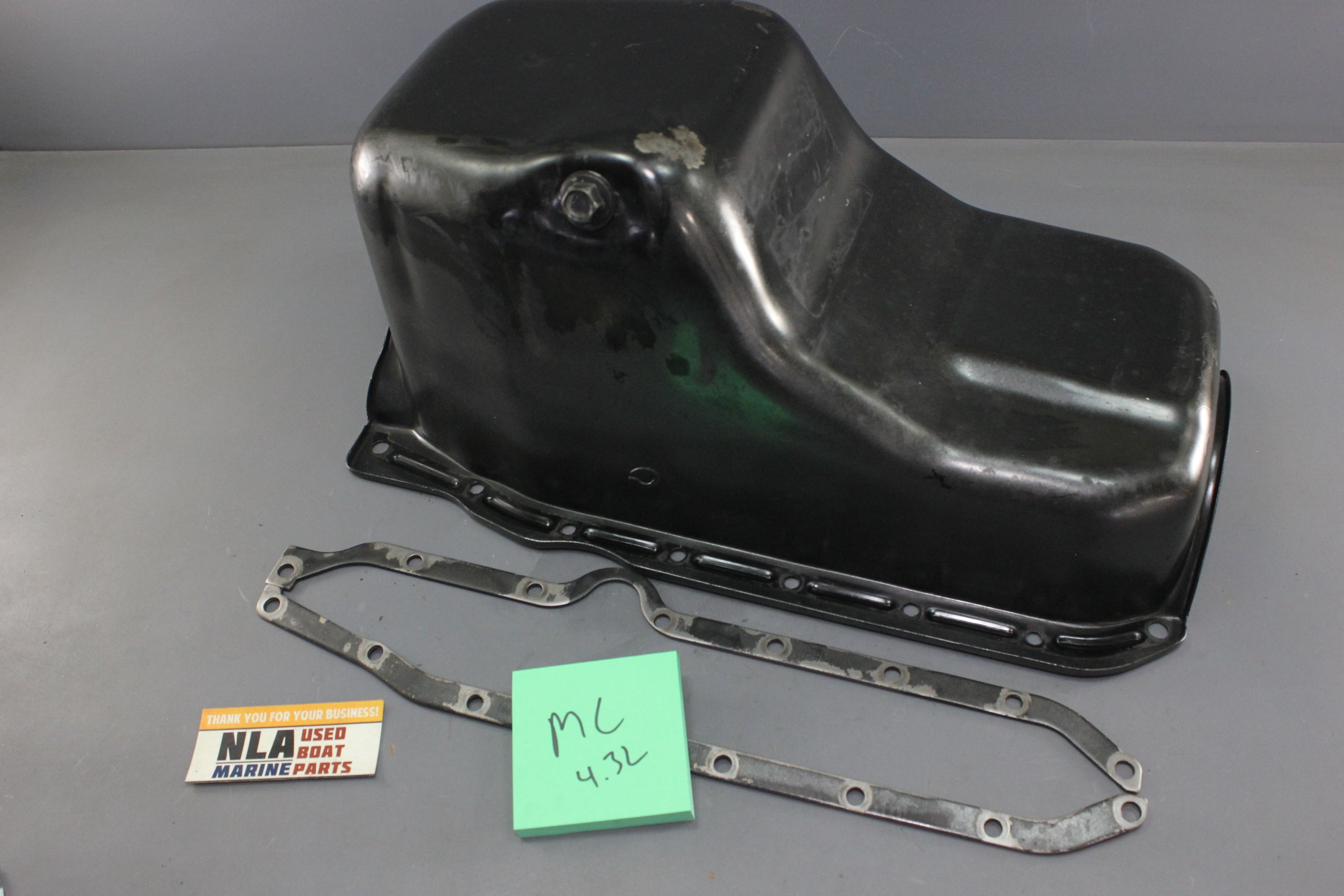 MerCruiser 14244T Alpha One 175hp 185hp 4.3L V6 Oil Pan Basin Reservoir 86-96