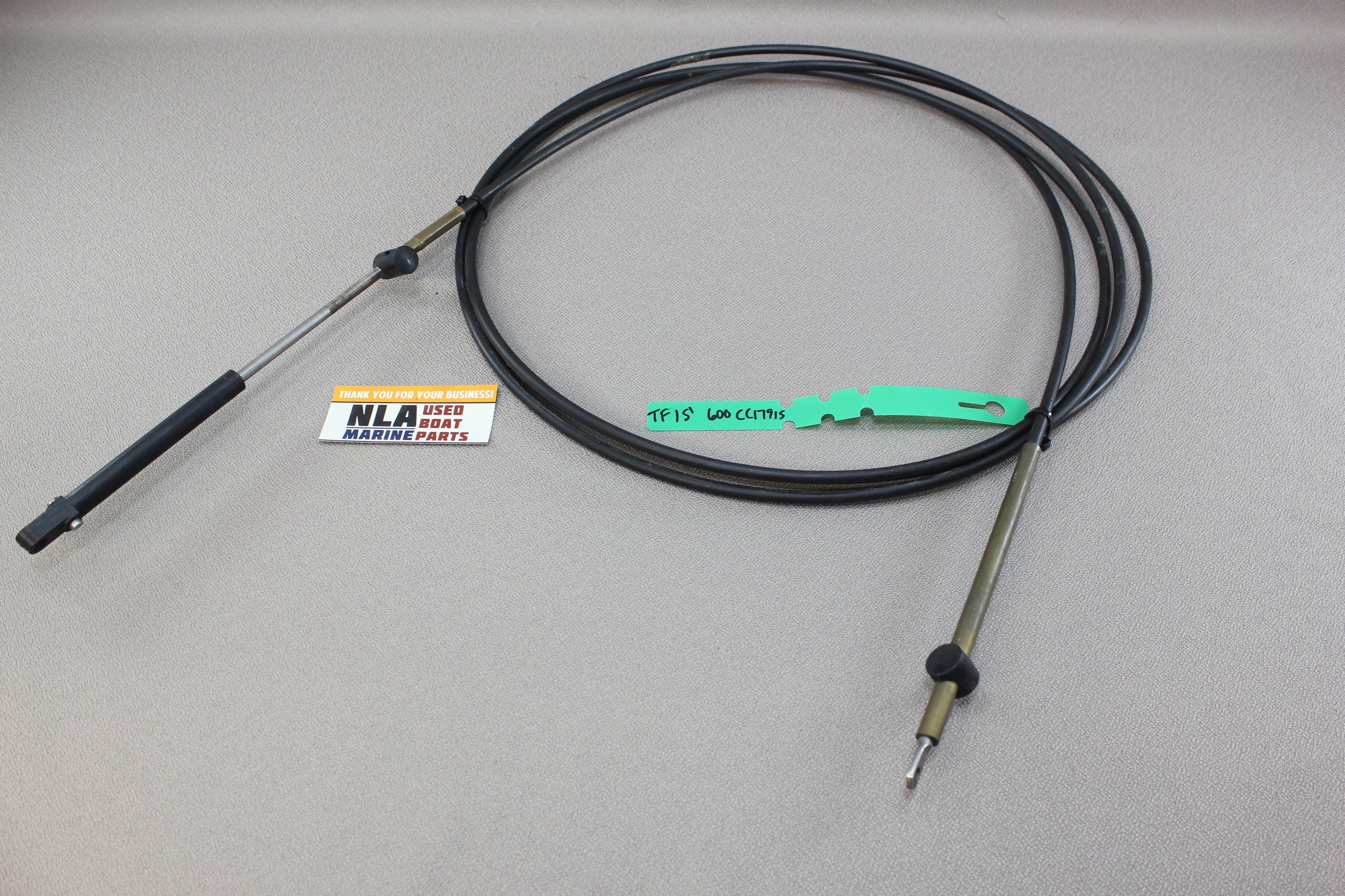 Mercury Outboard MerCruiser CC17915 15' 15ft Teleflex Shift Throttle Cable 600A