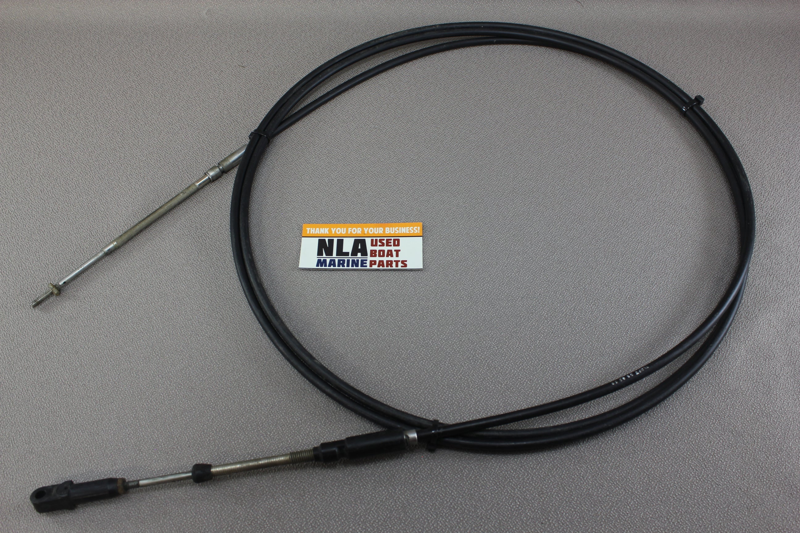 Quicksilver T12FT 12' Shift Throttle Cable But Uncommon OMC Connector Universal