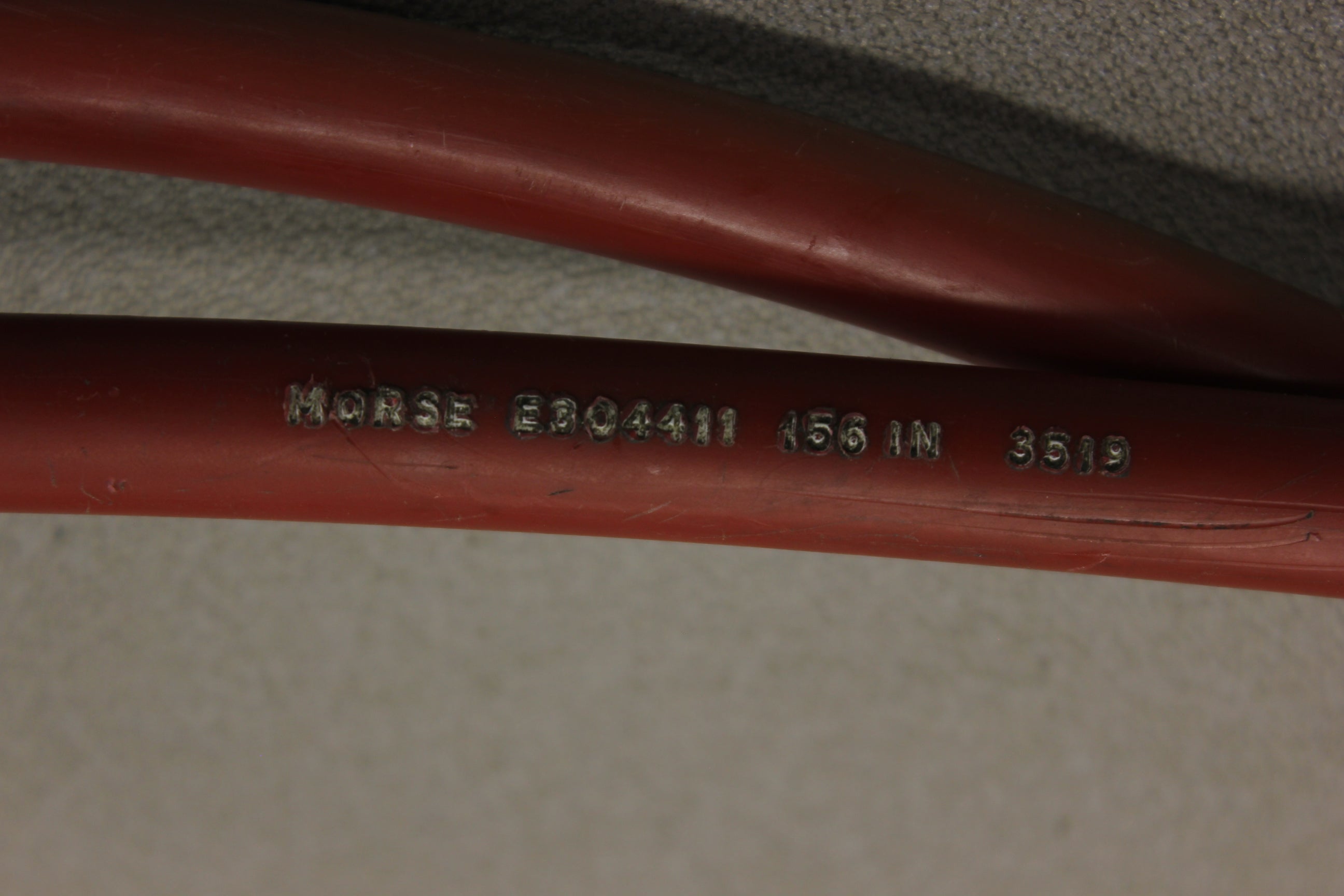 Boat Steering Cable 13ft Red Morse 304411 156IN Rotary Helm MerCruiser OMC 13'