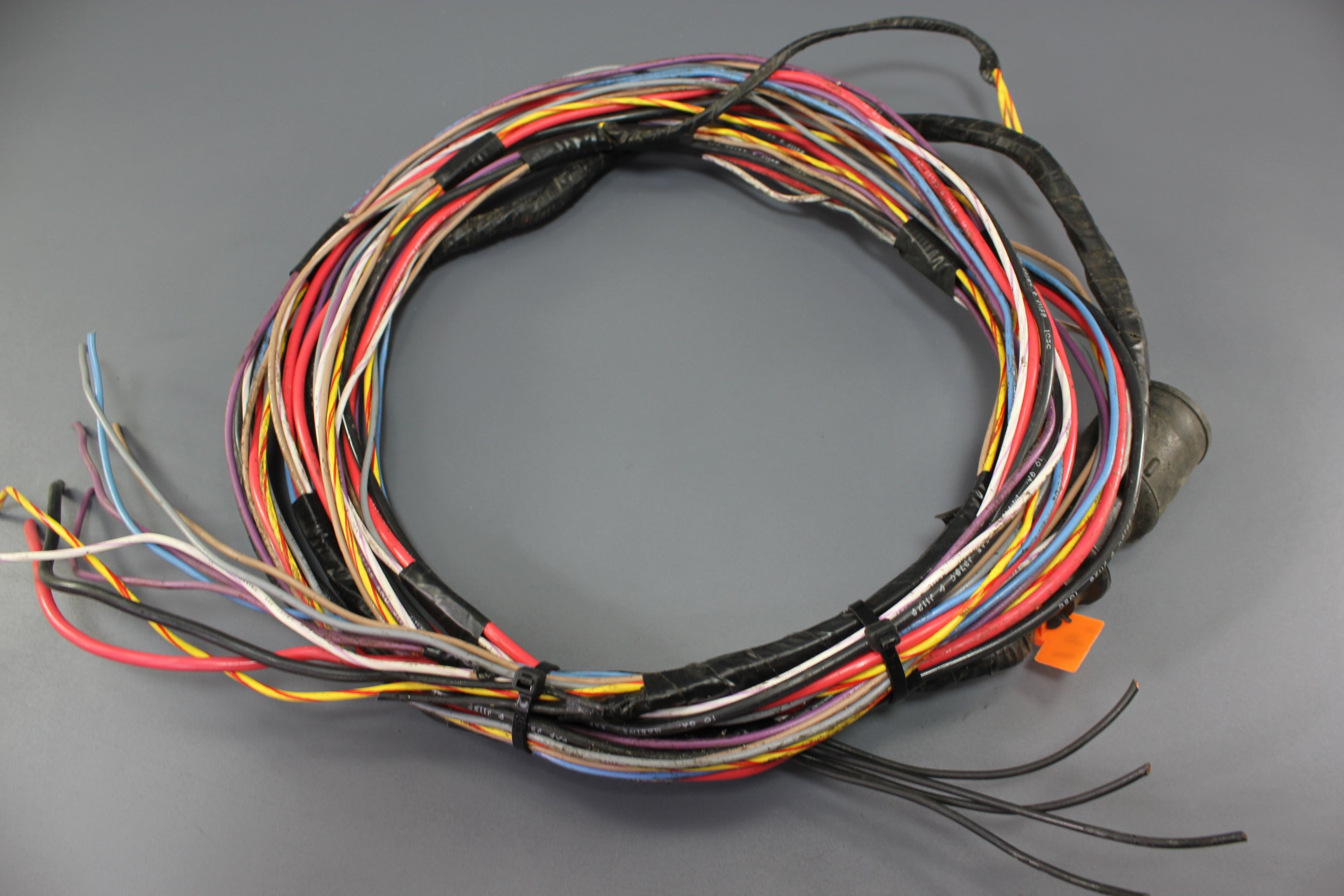 MerCruiser 16' 8-Pin Wire Wiring Harness Dash to Motor Gauges No Plug End