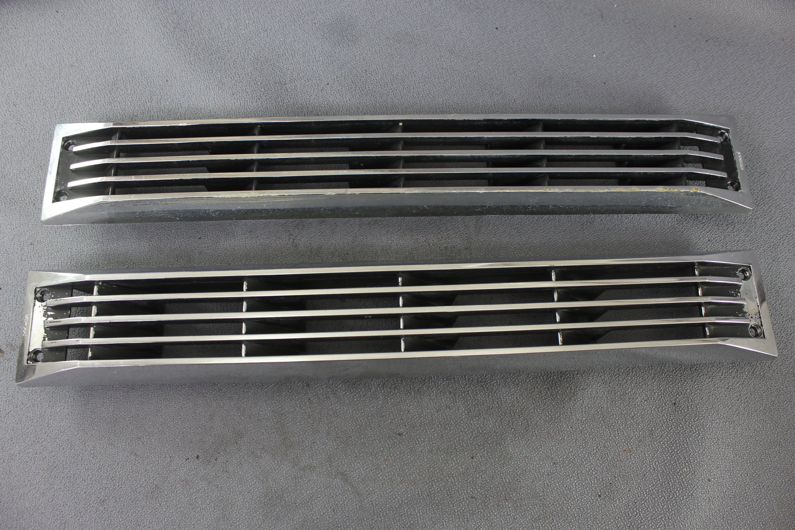 Boat Marine Blower Vent Attwood 1494 Straight Slat Vent Exhaust Louver Chrome