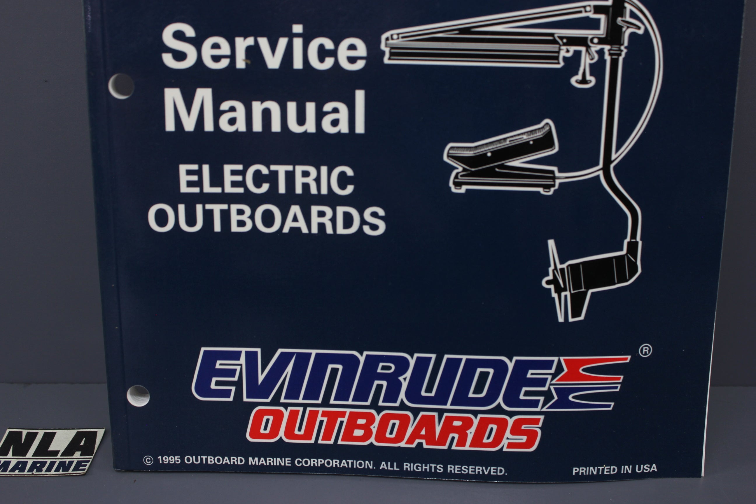 Johnson Evinrude P/N 507119 ED Electric Outboards Trolling Motor Service Manual