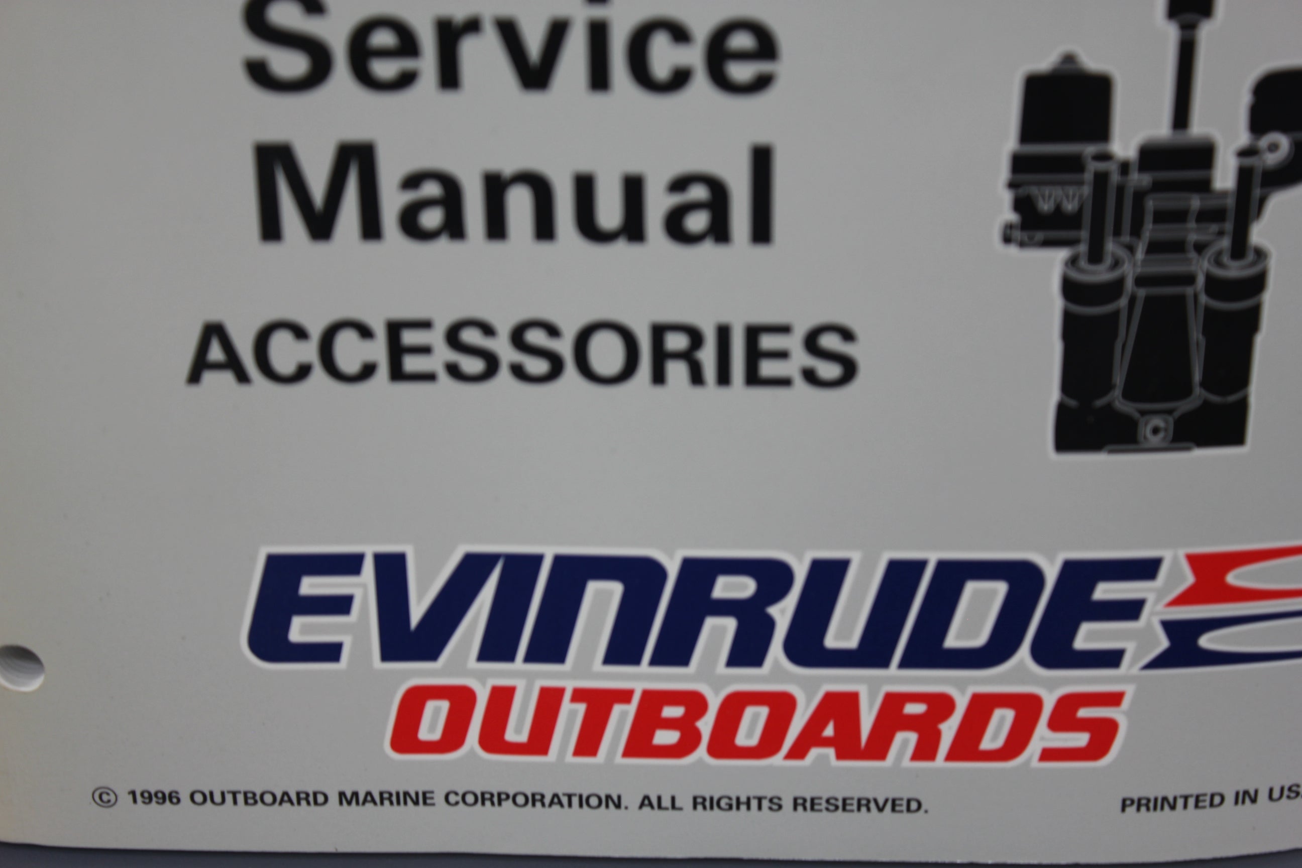 Johnson Evinrude P/N 507270 EU Accessories Controls 1997Service Manual Shop