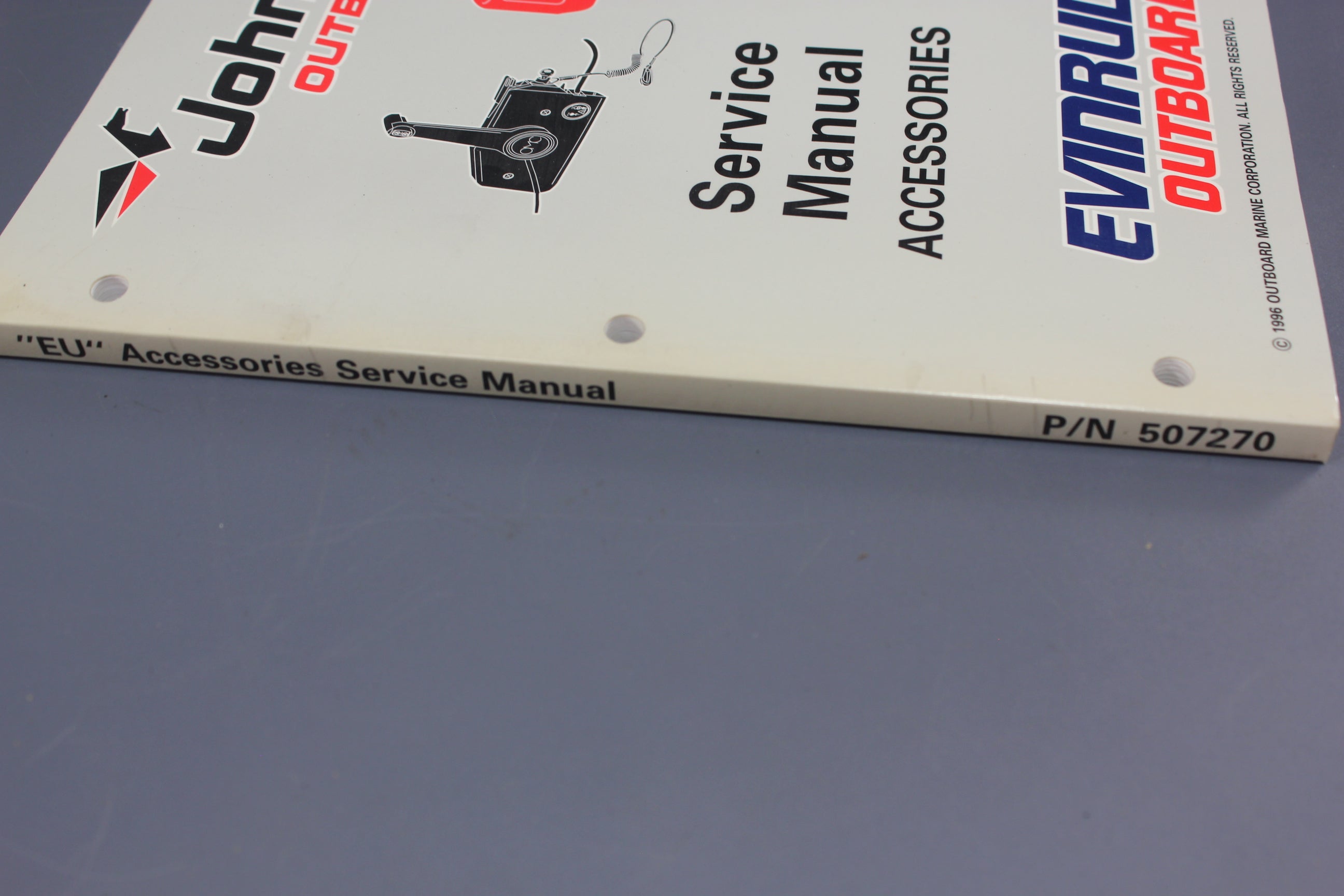 Johnson Evinrude P/N 507270 EU Accessories Controls 1997Service Manual Shop