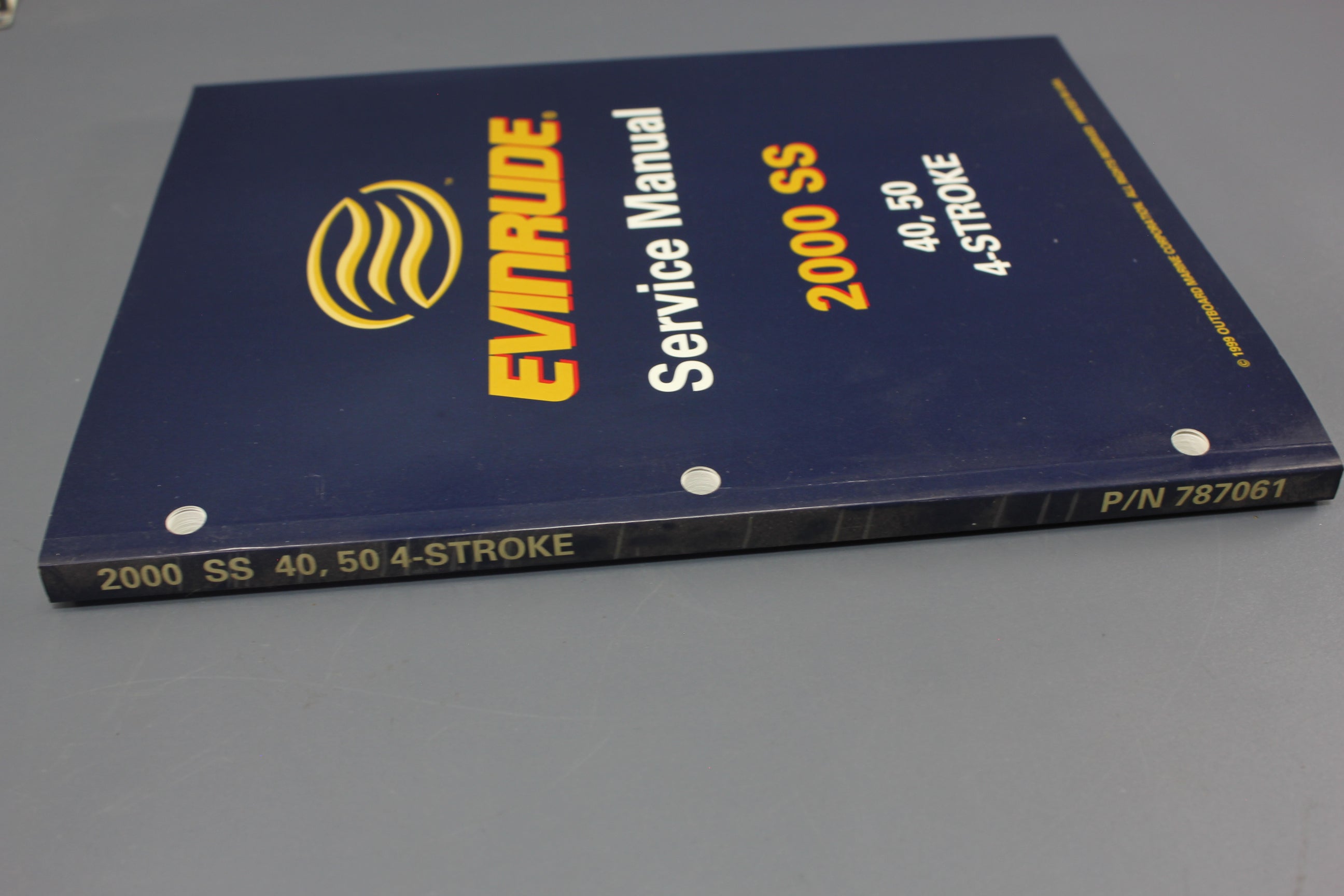 Evinrude Johnson P/N 787061 SS 40hp 50hp 2000 4-stroke Service Manual Shop