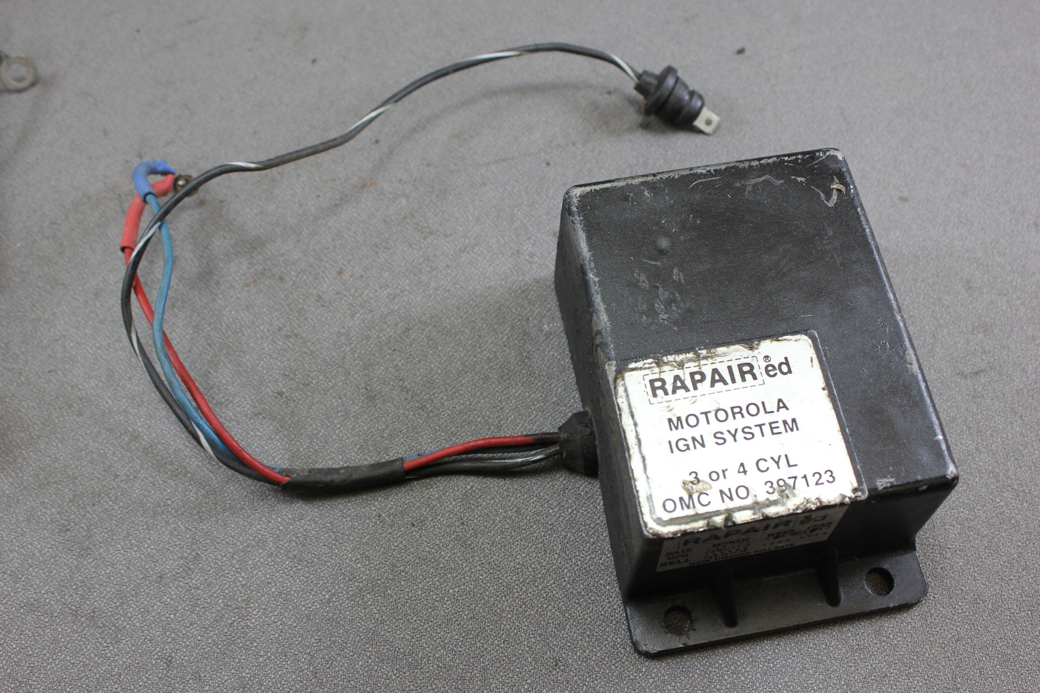 Johnson Evinrude 1970 71 3cyl 60hp Outboard Amplifier Assembly 397123 Power Pack