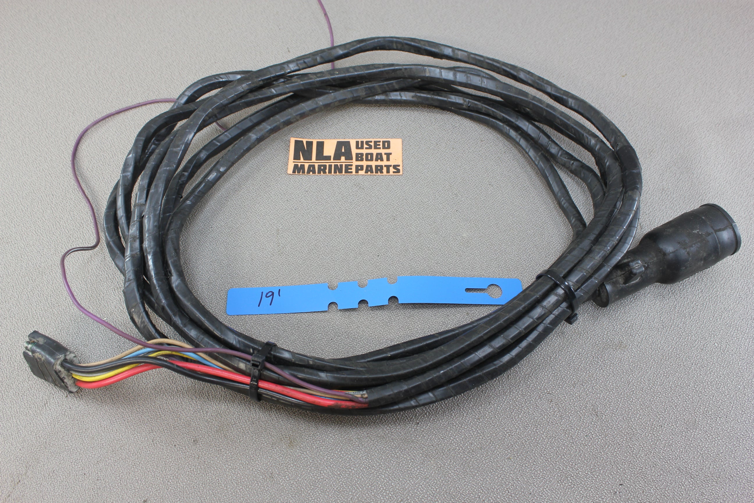 MerCruiser 19' 8-Pin Wire Wiring Harness Dash to Motor Gauges 5.7L 4.3L 3.0L